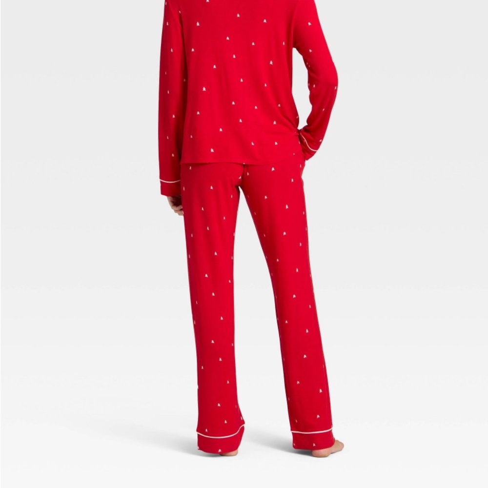 AUDEN RED TREES Pajama Set 2025 Edition - Picture 3 of 4